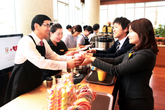 화이트데이 행사 이인석 대표