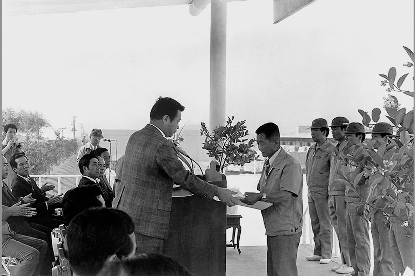 1974_선경합섬 창립기념식